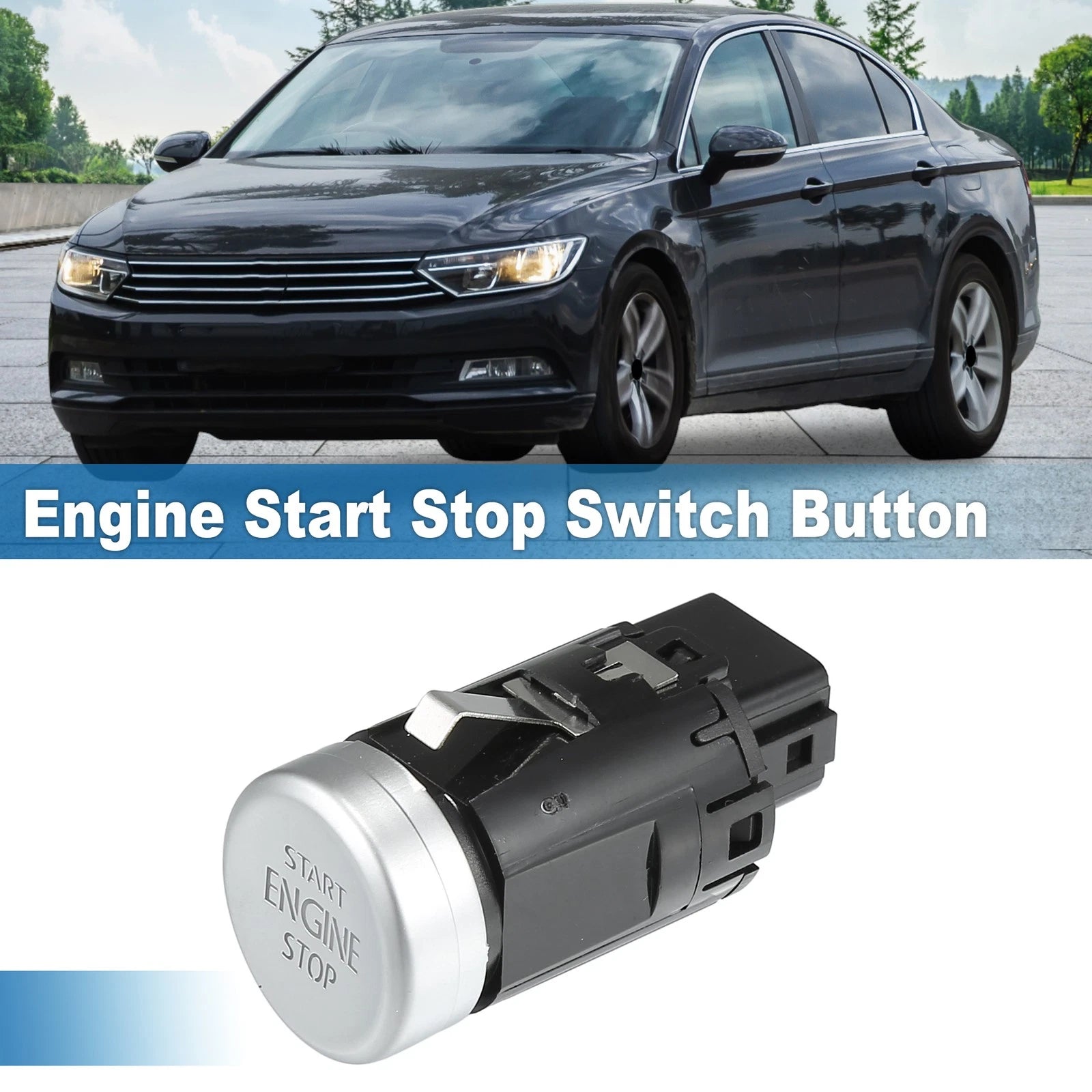 Engine Start Stop Switch Button Replacement for Volkswagen Magotan B8 (2017–2021)
