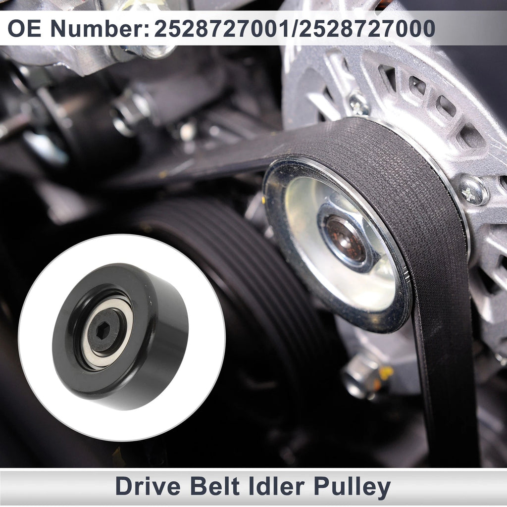 Drive Belt Idler Pulley for Hyundai Sonata (2006–2010) Replacement 1 Pc