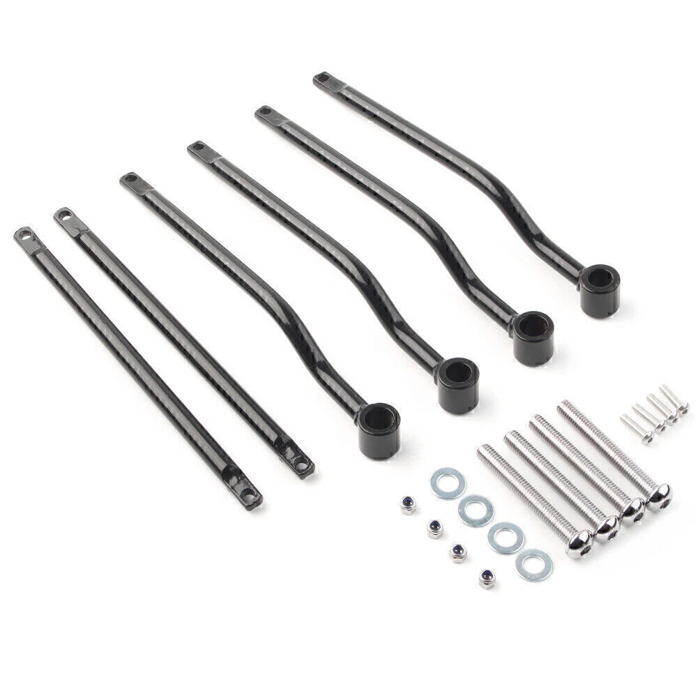 Motor Saddlebag Side Support Bars Mounting Brackets for Universal Fit