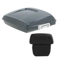 Razor Trunk Backrest Pad for Harley Touring Glide (2014–2025) Gunship Gray