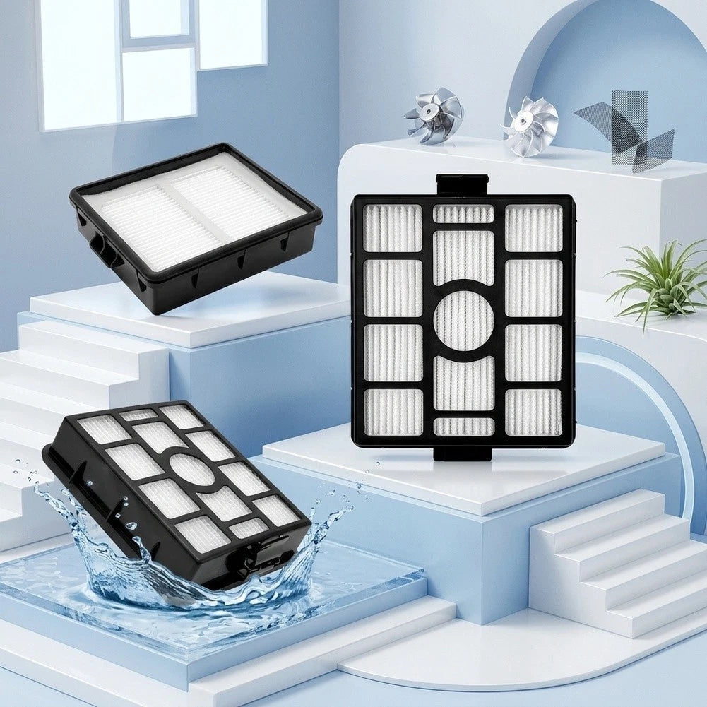 Square HEPA Vacuum Filter for Shark Cleaner Models (Compatible)