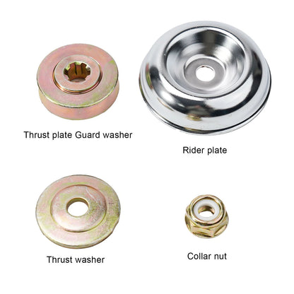Set of 4 Adapter Plates for Brushcutter Lawn Mower