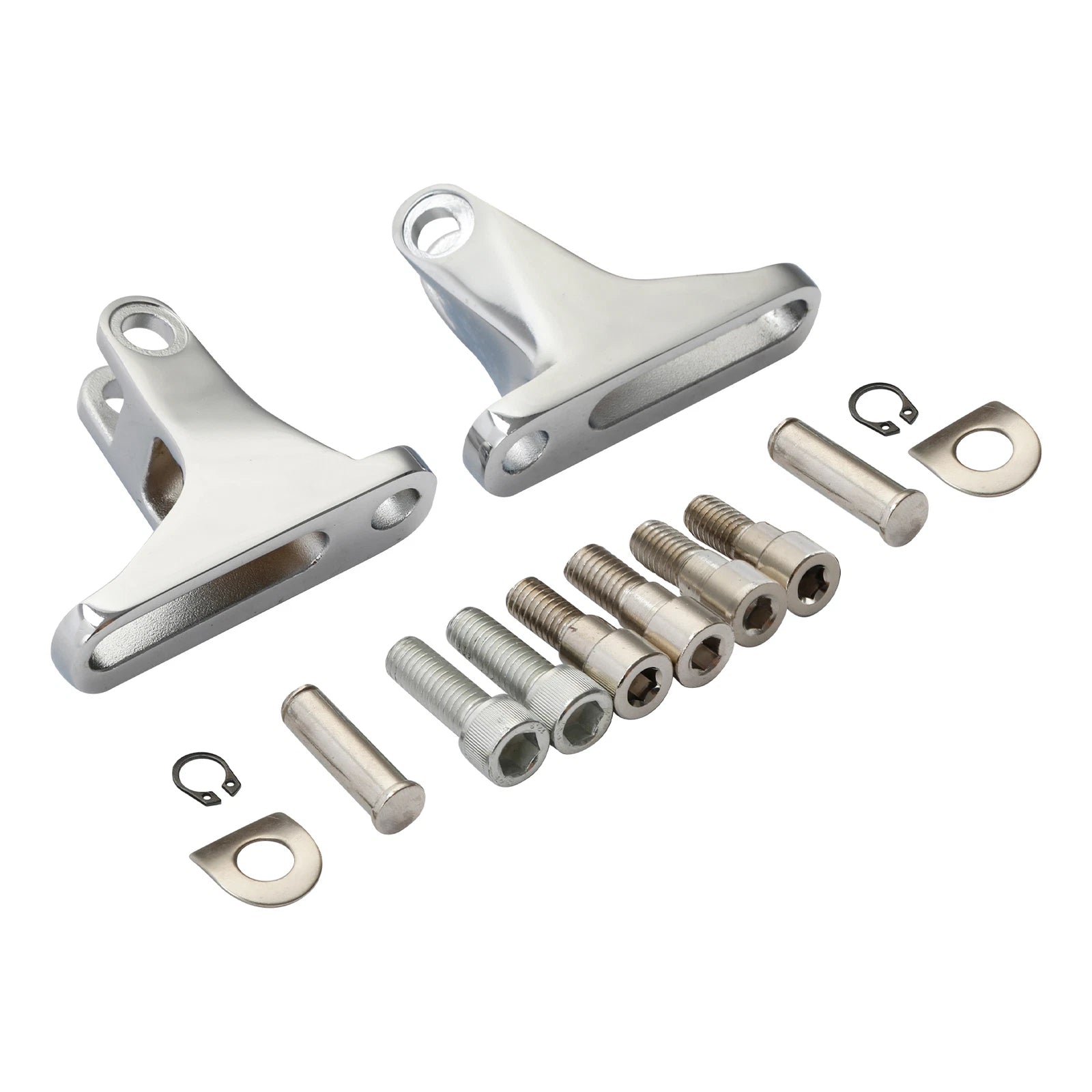 Chrome Passenger Footpeg Peg for Harley Touring Models (1993–2025)