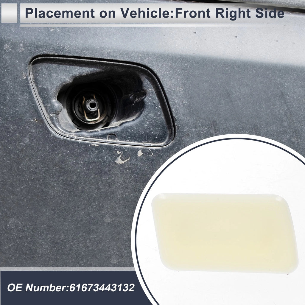 Front Right Headlight Washer Nozzle Cover Cap for BMW X3 (2011–2017)