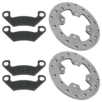 Rear Brake Pads Replacement With Disc Rotor for John Deere XUV560 S4 XUV590i S4 (2018–2020)