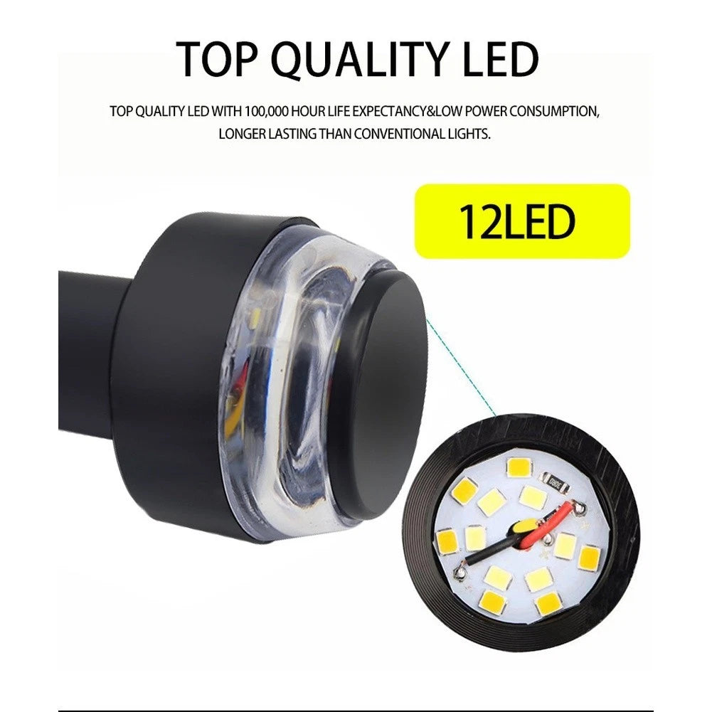 12V LED Motorcycle Lights High Brightness 3528 Beads