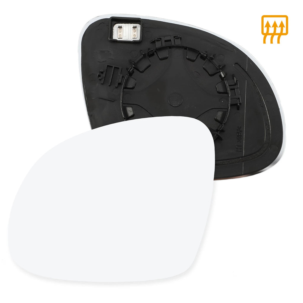 Left Side Heated Mirror Glass for Volkswagen Tiguan (2009–2017)