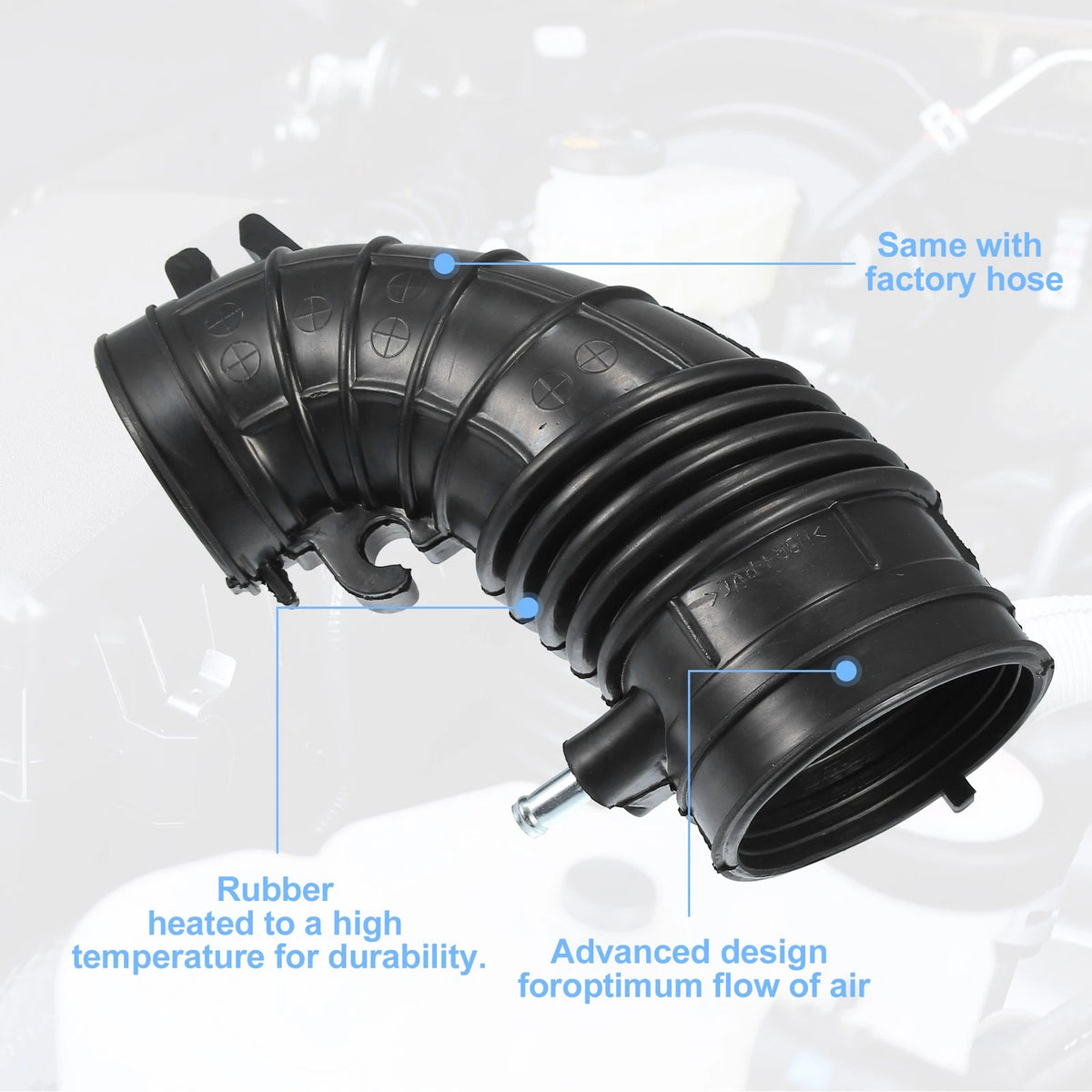 Air Intake Hose Replacement for Honda CR-V 2.4L L4 Gas (2005–2006)