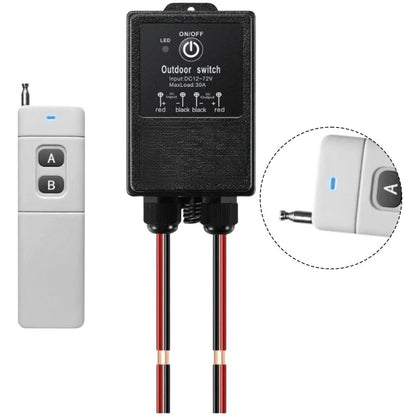30A Waterproof Remote Control Switch for Automotive Applications