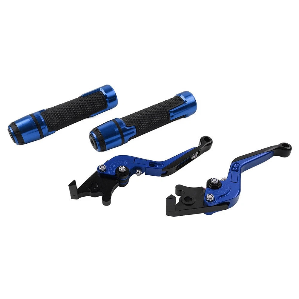 Folding Extendable Brake Clutch Handlebar for Honda CBR650R/F/A (2014–2021) Blue