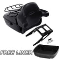 Trunk Mount Rack Backrest Pad for Harley Sport Glide FLSB (2018–2023)