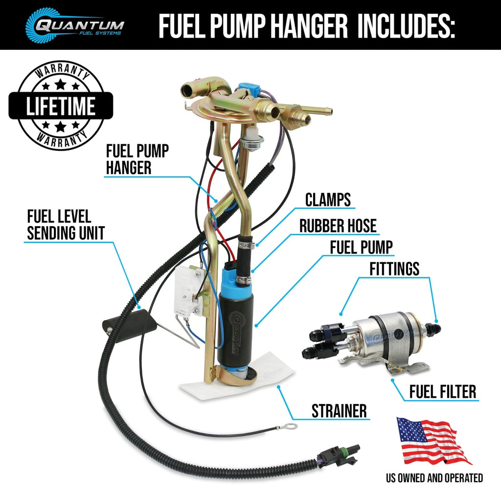 Fuel Pump Hanger + Send + Filter for Square Body Blazer (1973–1991)