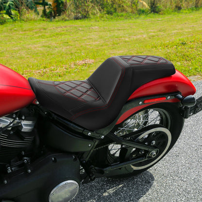 Gel Seat for Harley Softail Standard Street Bob (2018–2023) Black