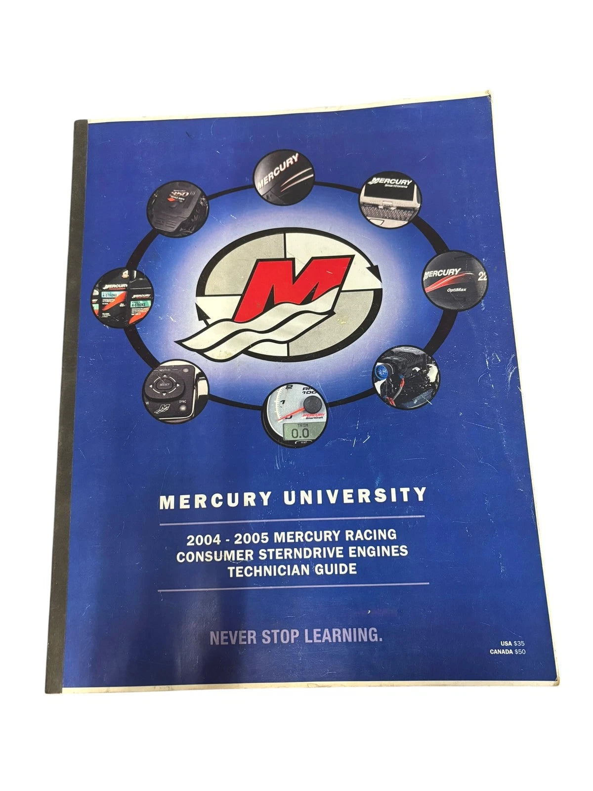 Mercury Sterndrive Engines Technician Guide for University (2004–2005)