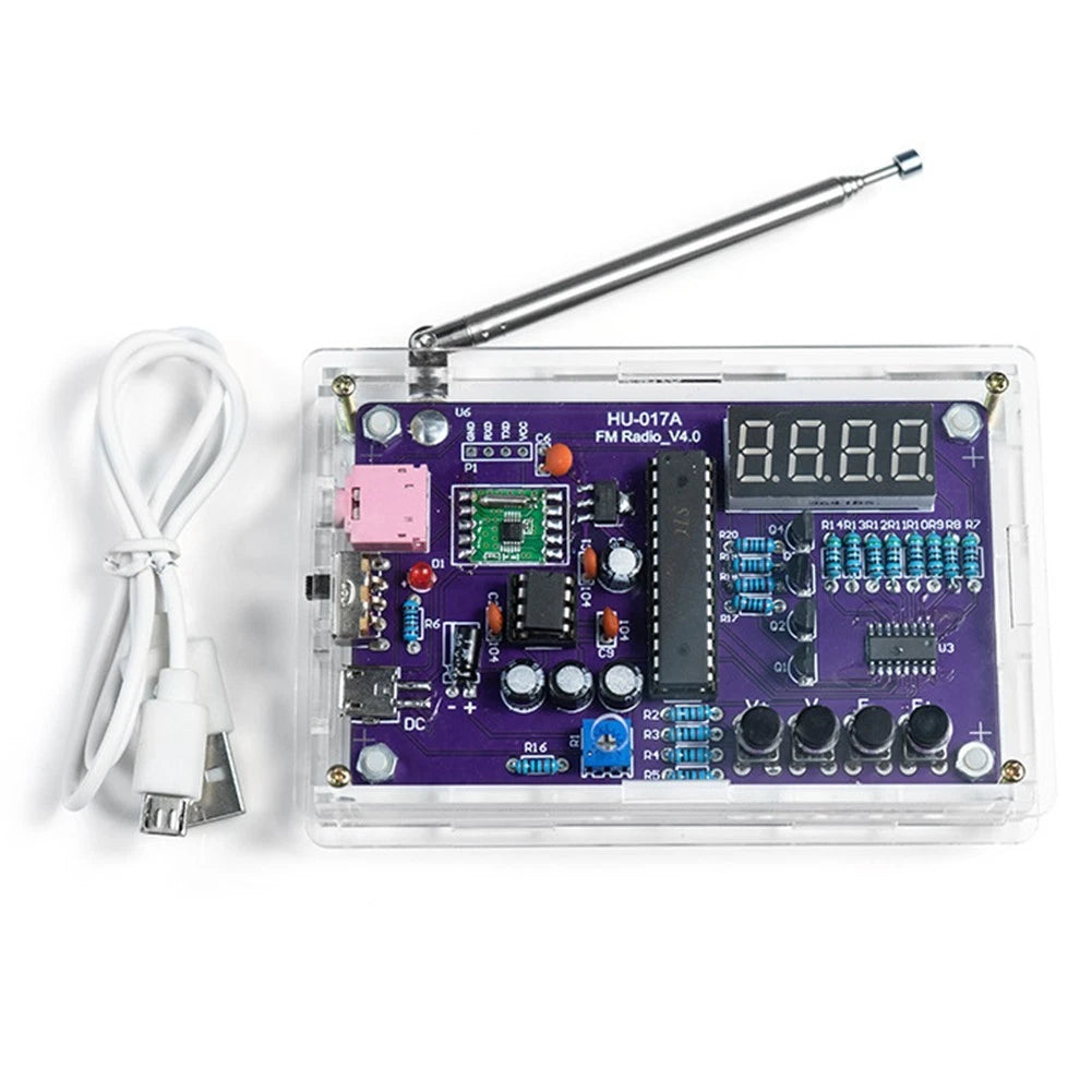 Bass Enhancement DIY Circuit Kit for FM Radio Receiver Module