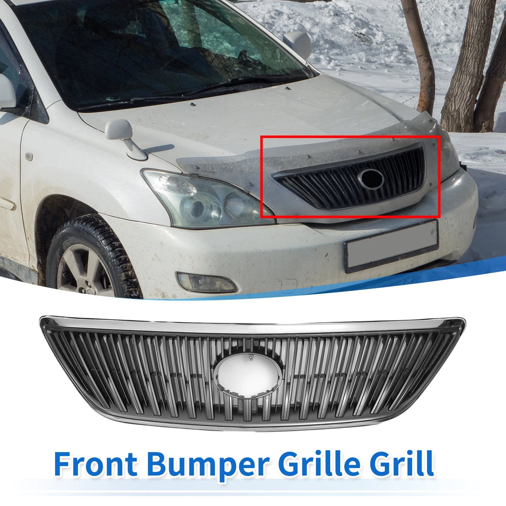 Front Upper Hood Bumper Grille Grill for Lexus RX 330 (2004–2006)