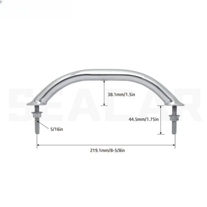 Stainless Steel 304 Handrail for RV Boat (8 5/8 Inch Tooth Design)