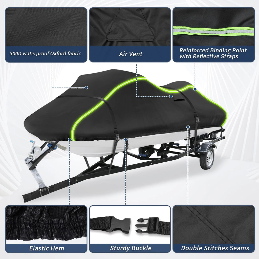 90" Jet Ski Cover for Seadoo, Kawasaki (Waterproof)