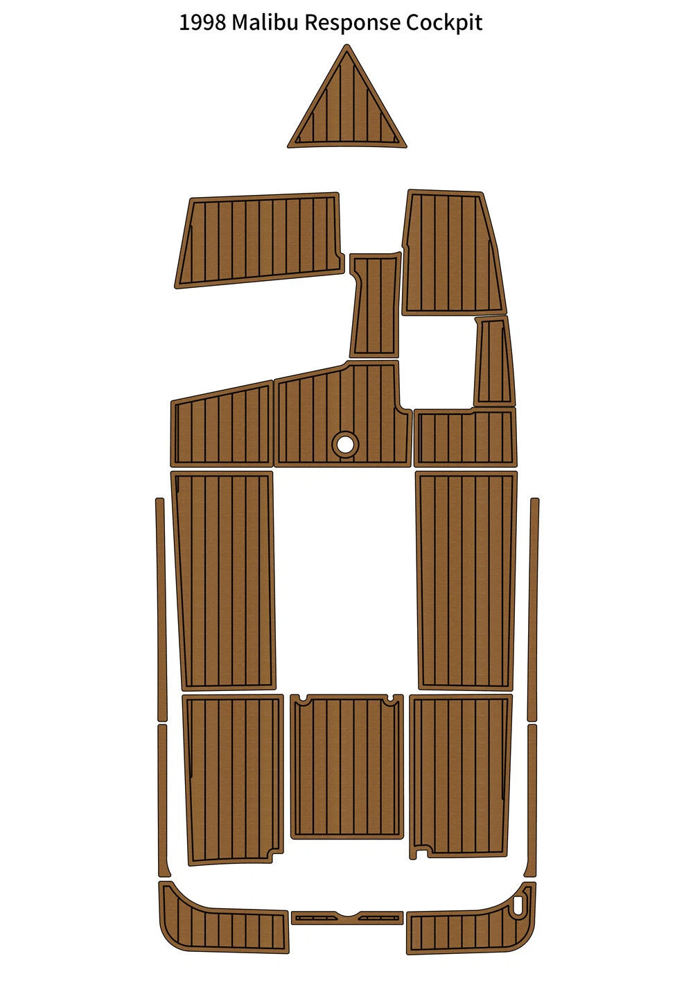 EVA Foam Cockpit Pads for Malibu Response (1998)