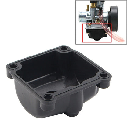 Carburetor Float Bowl Chamber for PHBG 50cc (Transparent Black Plastic)