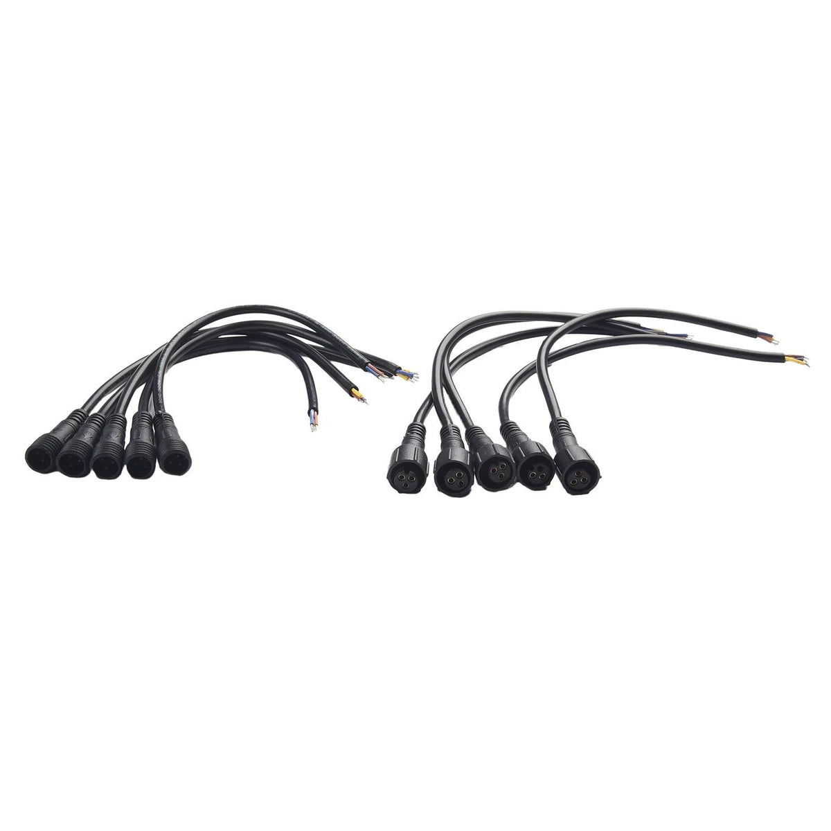 Set of 5 Cable Connectors 4mm for Camera Adaptation