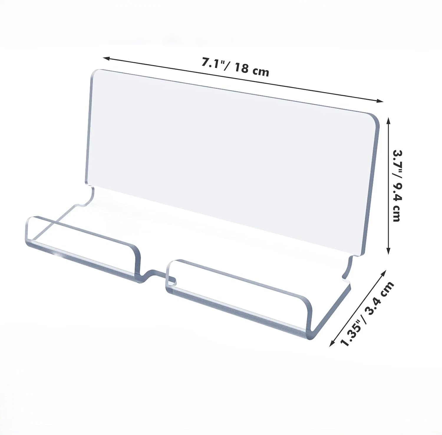 Acrylic Wall Mount Holder for Easy Charging (Universal Fit)