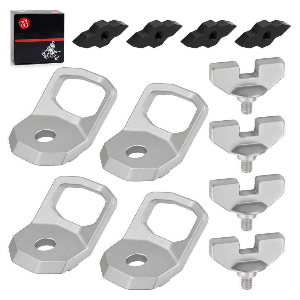 Set of 4 Lock & Ride D-Ring 2889620 2890894 for Polaris Xpedition ADV 5 (2024–2025)
