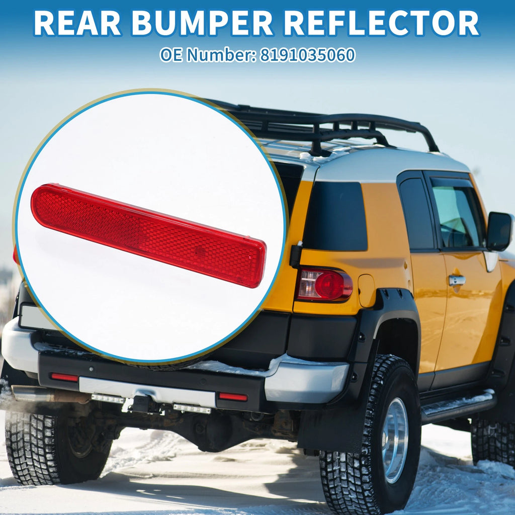 Rear Left Bumper Reflector Replacement for Toyota FJ Cruiser (2007–2014)
