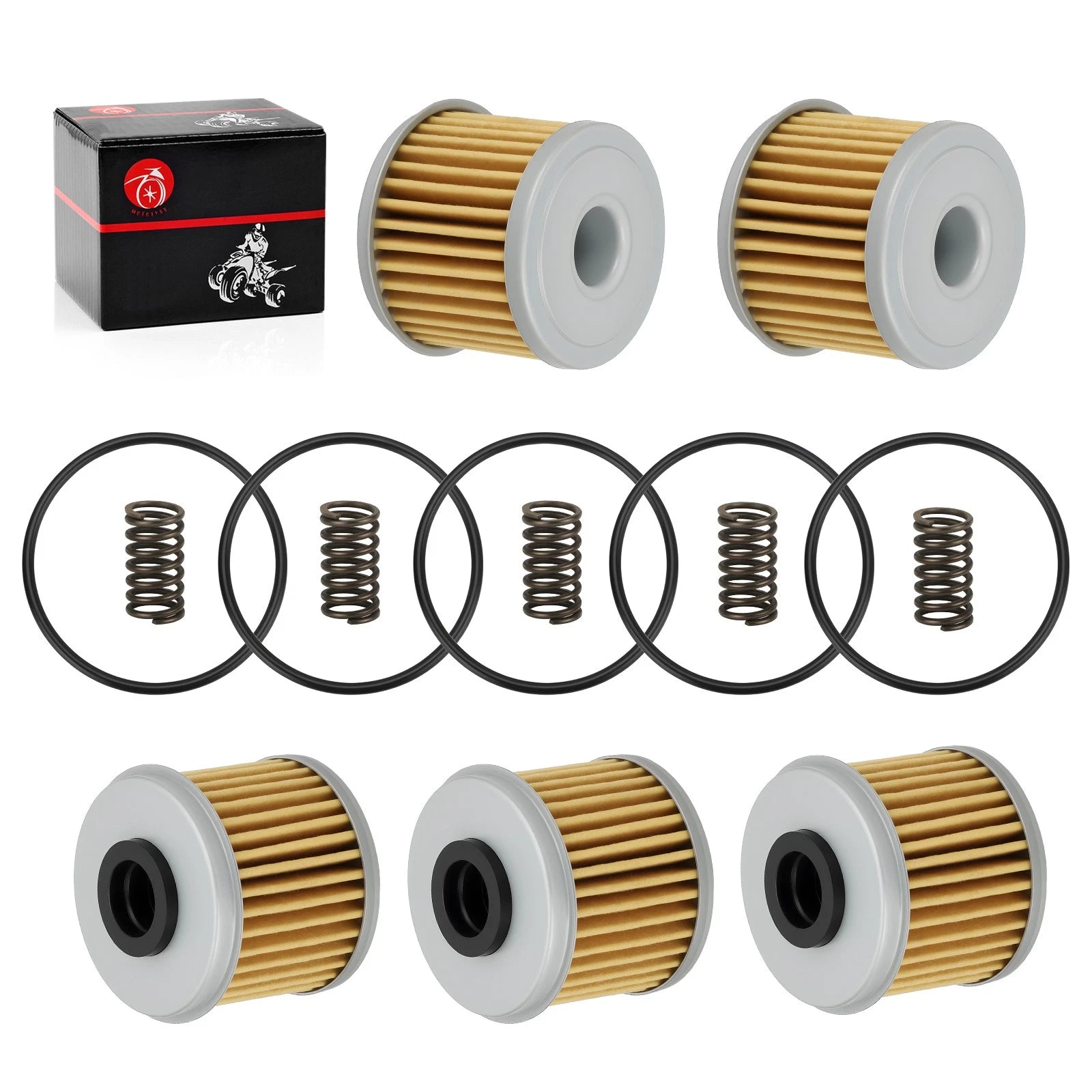 5 Oil Filters for Honda CRF450L CRF450R-S CRF450RL CRF450RWE CRF450RX (2019–2023)