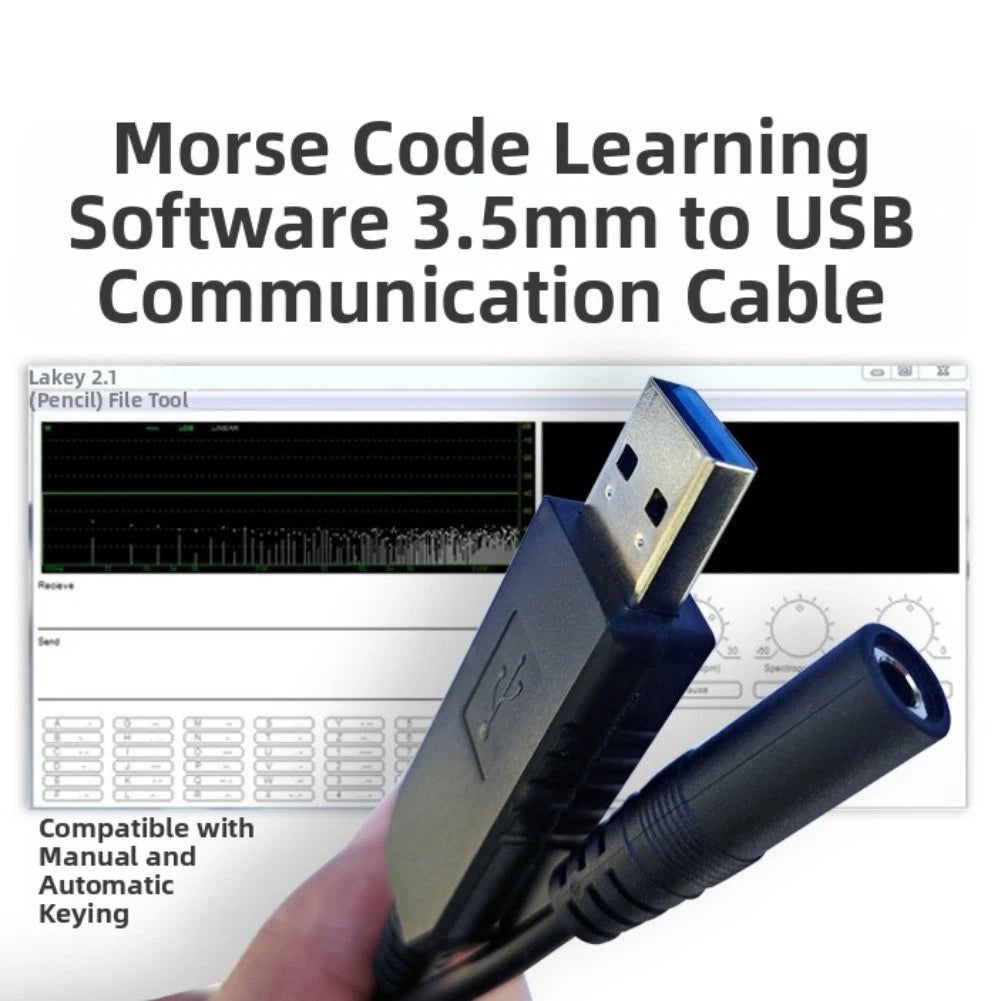 USB 20 to 35mm Cable for PC and Laptop Devices
