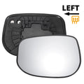 Left Heated Side Mirror Glass White for Honda Jazz (2008–2015)