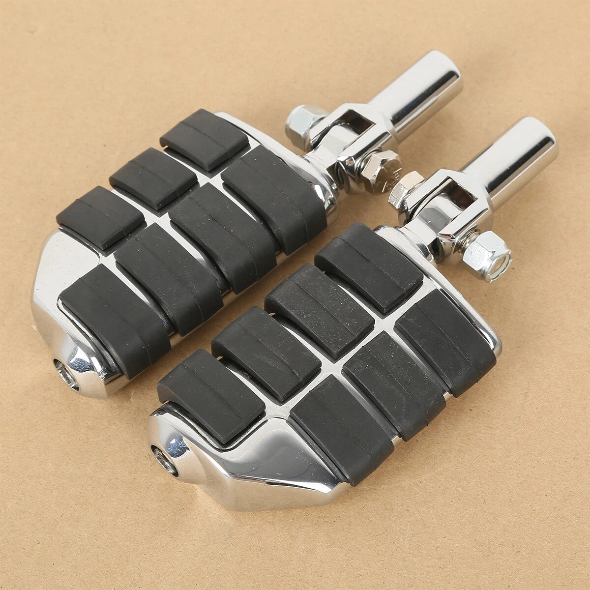 Passenger Foot Pegs Support Mounts for Harley Softail (2000–2006)