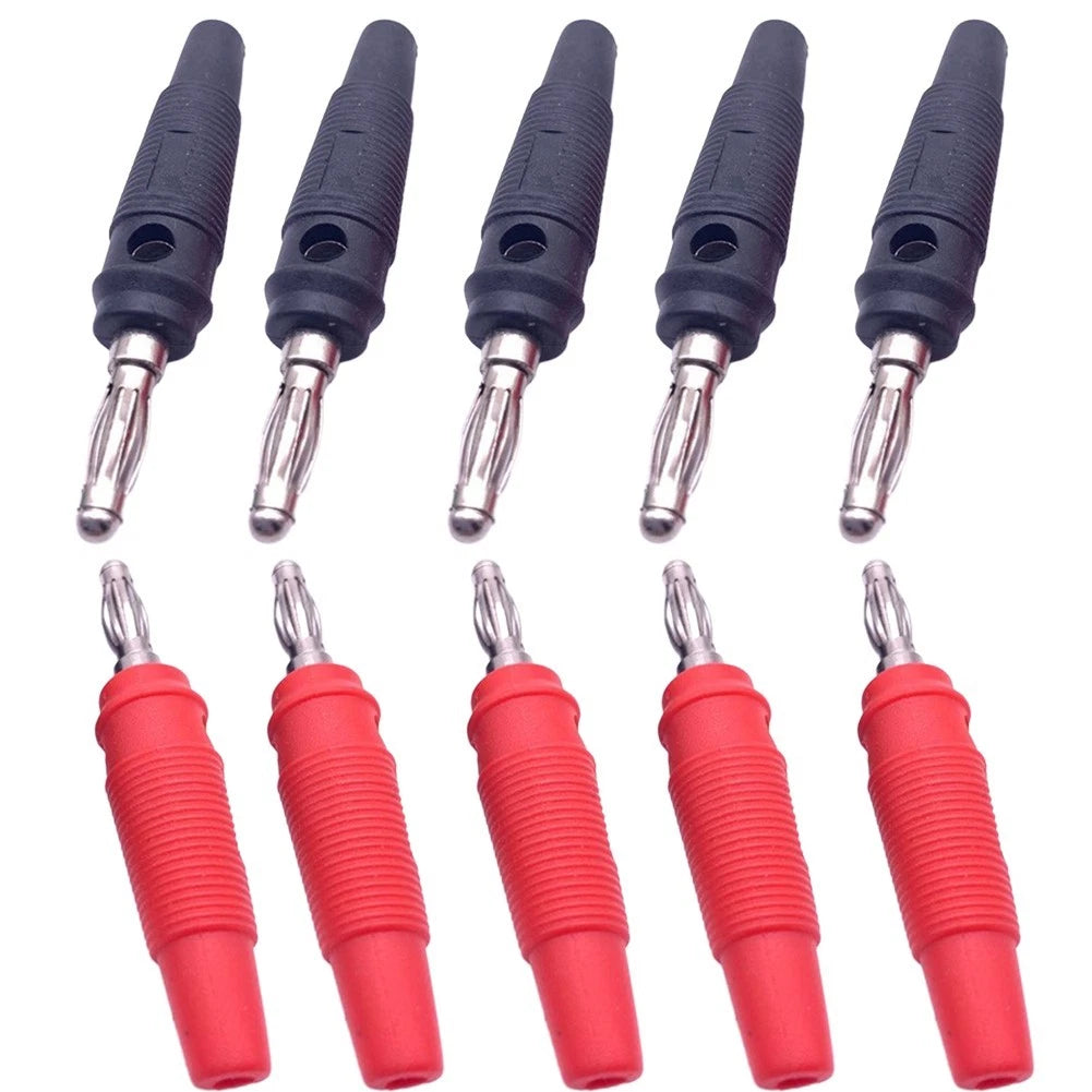Solderless Banana Connector Adapter for Electrical Testing (2X)