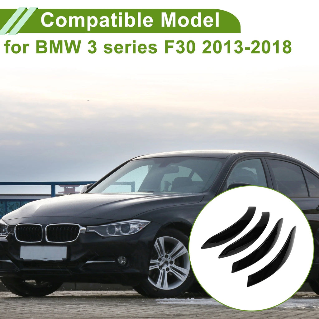 Door Panel Handle Pull Trim Cover Replacement for BMW 3 Series F30 (2013–2018)