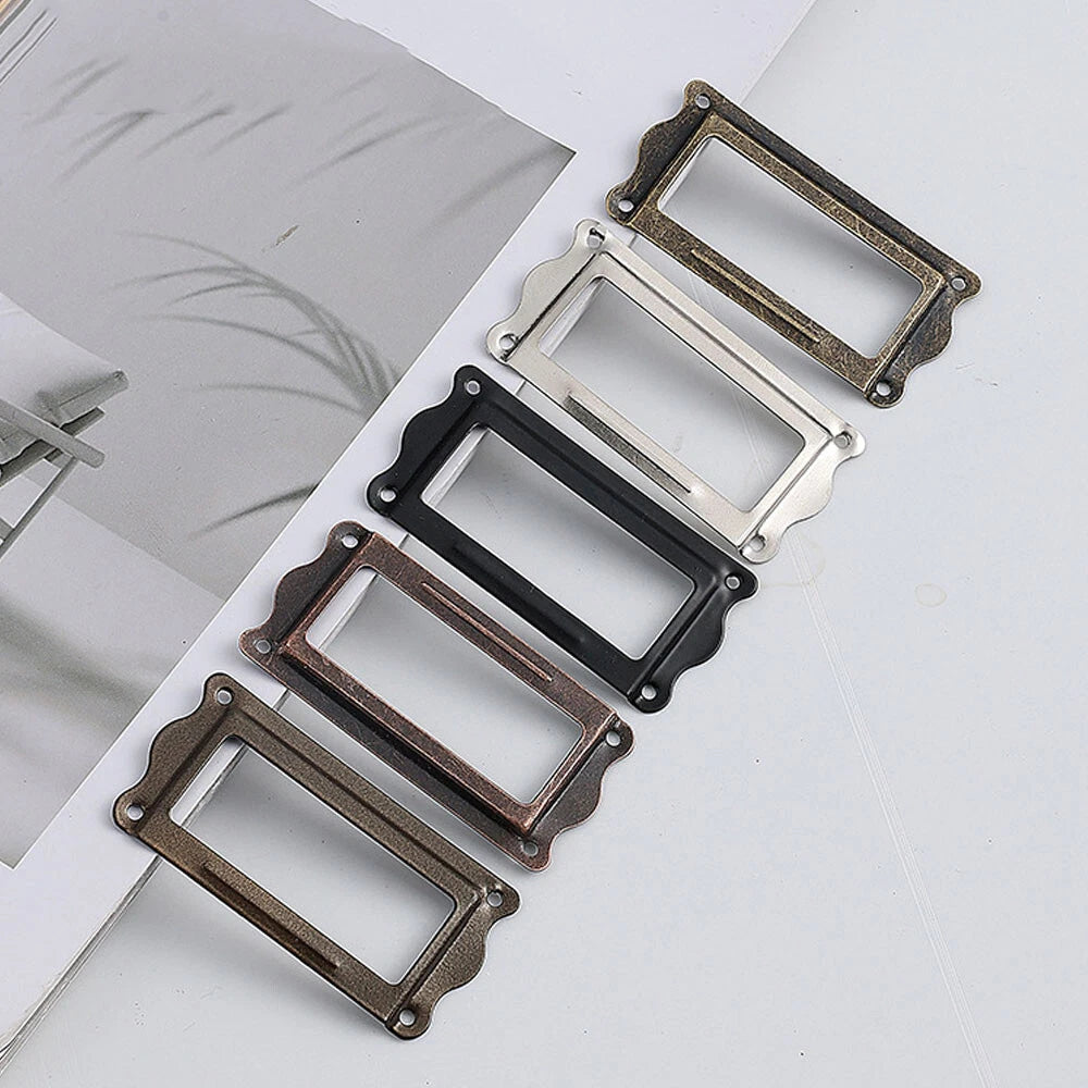 12pc Zinc Alloy Drawer Pull Handles for Cabinet (Universal Fit)