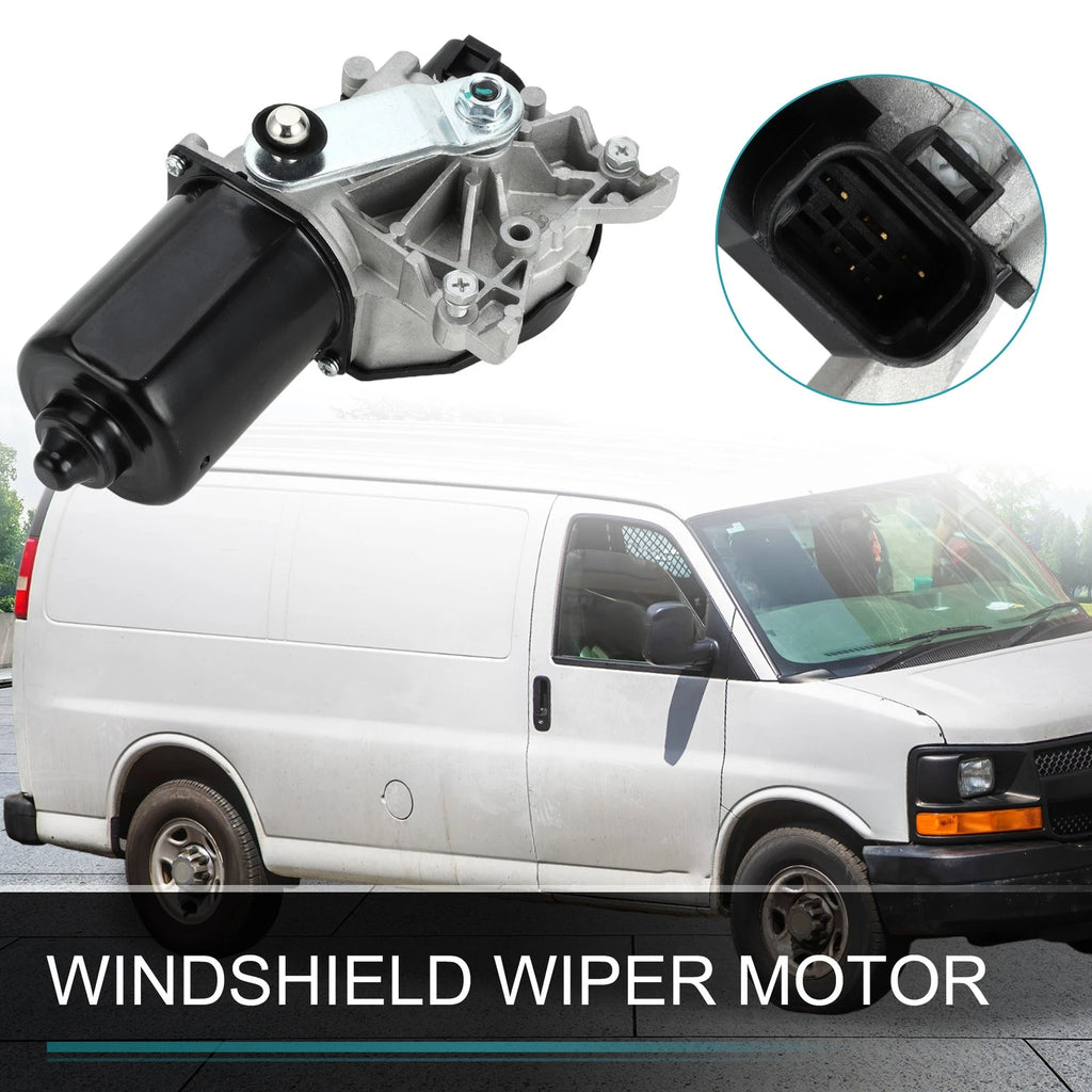 Front Windshield Wiper Motor OEM Replacement for Chevrolet Express (1996–2002)