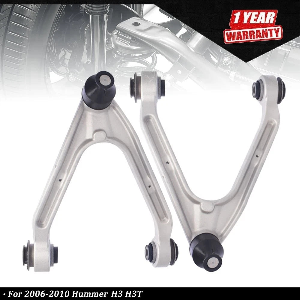 2Pc Front Upper Control Arms Ball Joint Set for Hummer H3 H3T (2006–2010)