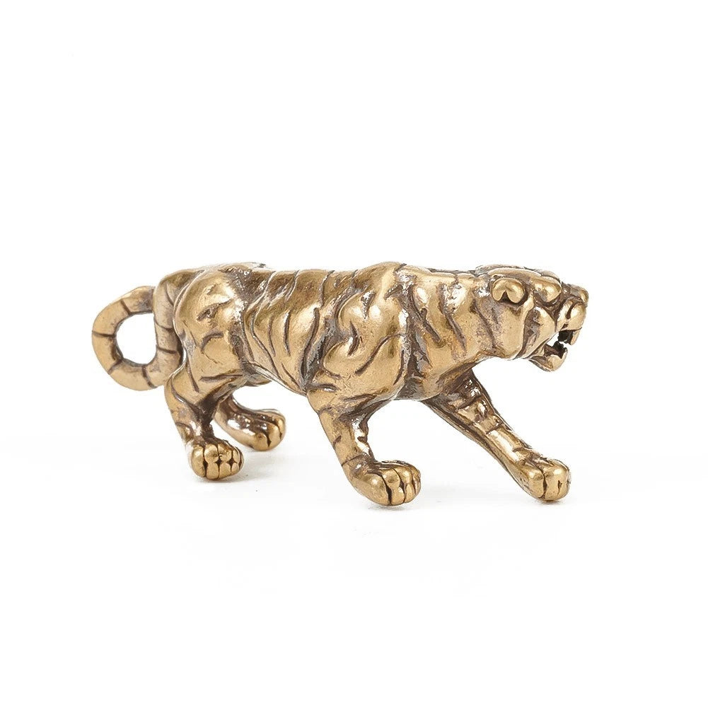 Ornaments for King of Beasts Retro Solid Brass Accessories