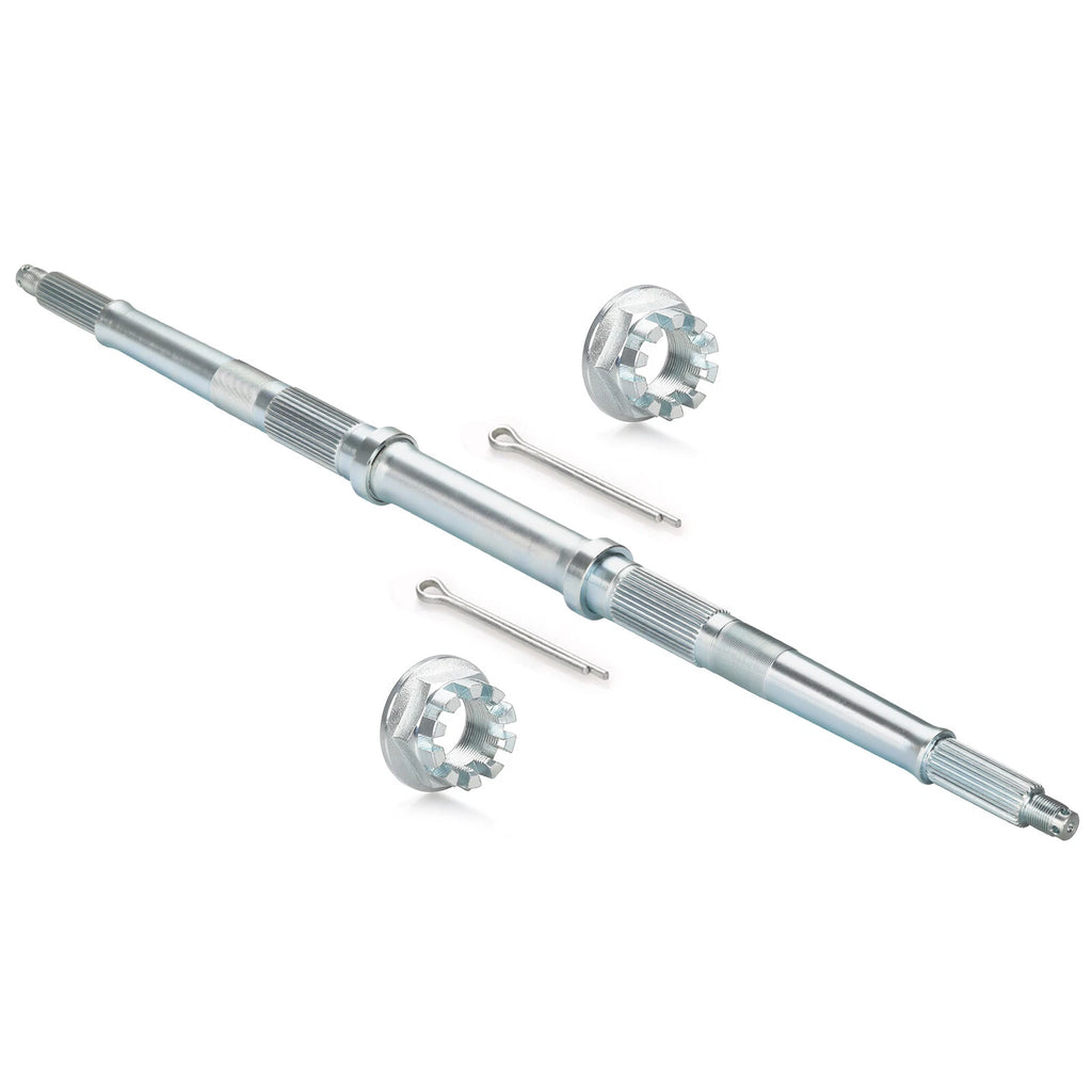 Rear Axle Shaft w/ Wheel Nuts Pins for Honda FourTrax 300 TRX300FW (1993–2000)