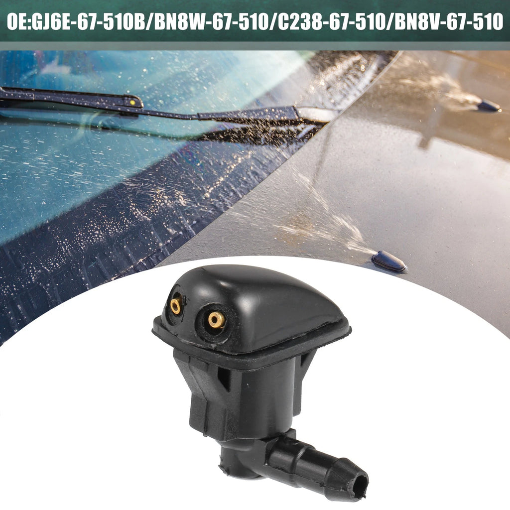 Windshield Washer Nozzle Set Replacement for Toyota Yaris (2012–2020)