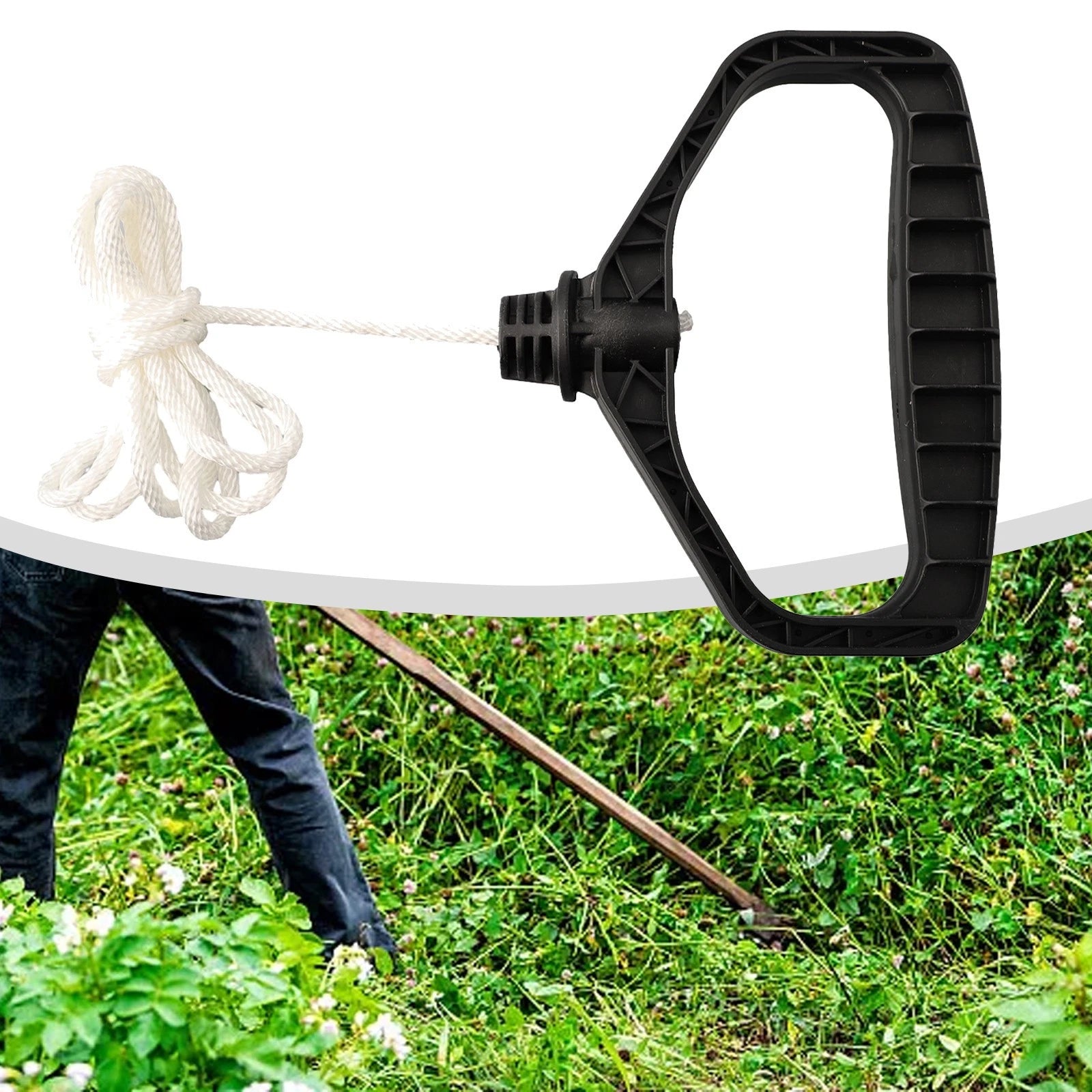 Ergonomic Puller Recoil Handle Cord Grip 7723 for Universal Use