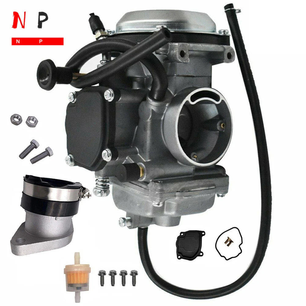 Carburetor with Intake Manifold Boot for Yamaha Big Bear Wolverine 350 (1996–2005)