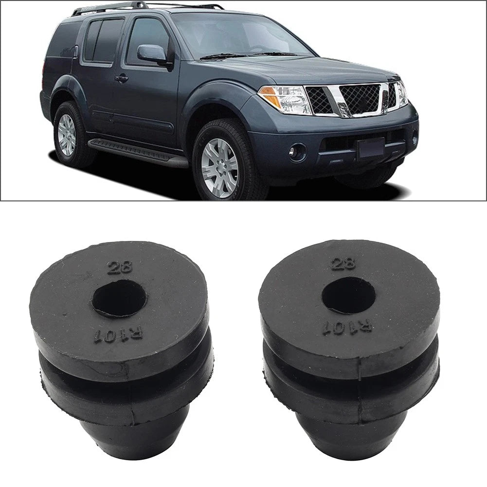 2Pcs Lower Radiator Cushion Mount Bushings for Nissan 350Z Frontier Pathfinder