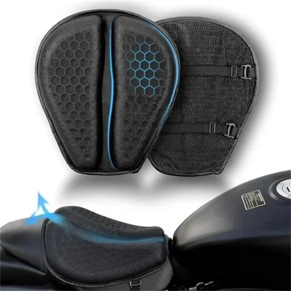 3D Honeycomb Anti-slip Gel Seat Cushion for Motorcycle