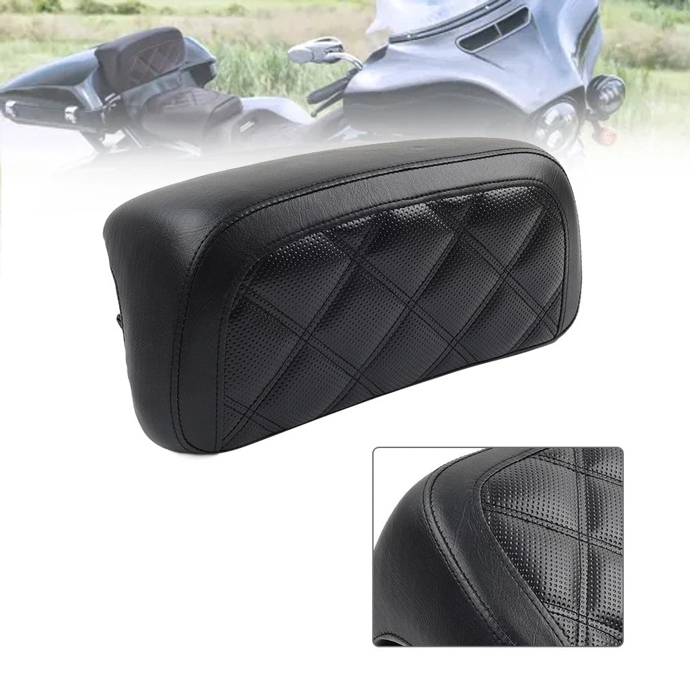 PU Leather Trunk Backrest Pad for Harley Street Electra Glide (2014–2017)