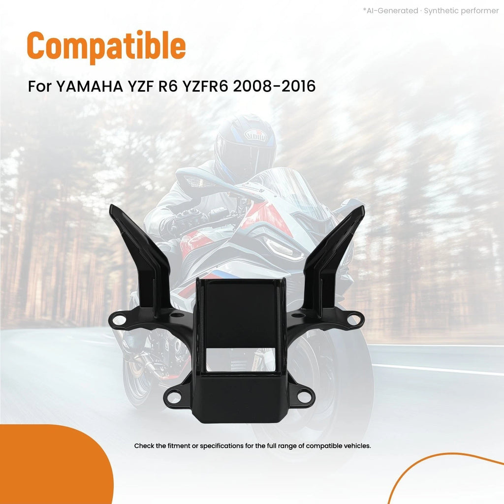 Headlight Upper Fairing Stay Bracket for Yamaha YZF R6 (2008–2016)