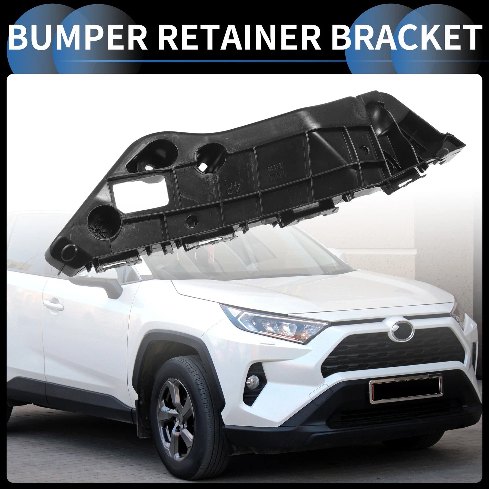Right Front Bumper Retainer Bracket Replacement for Toyota RAV4 (2013–2018)