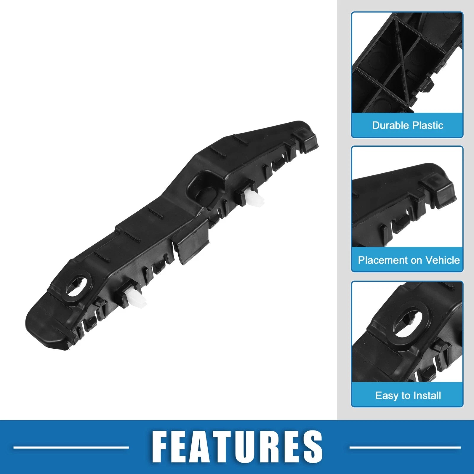 Bumper Bracket Left Driver Side Replacement for Hyundai Sonata (2015–2017)