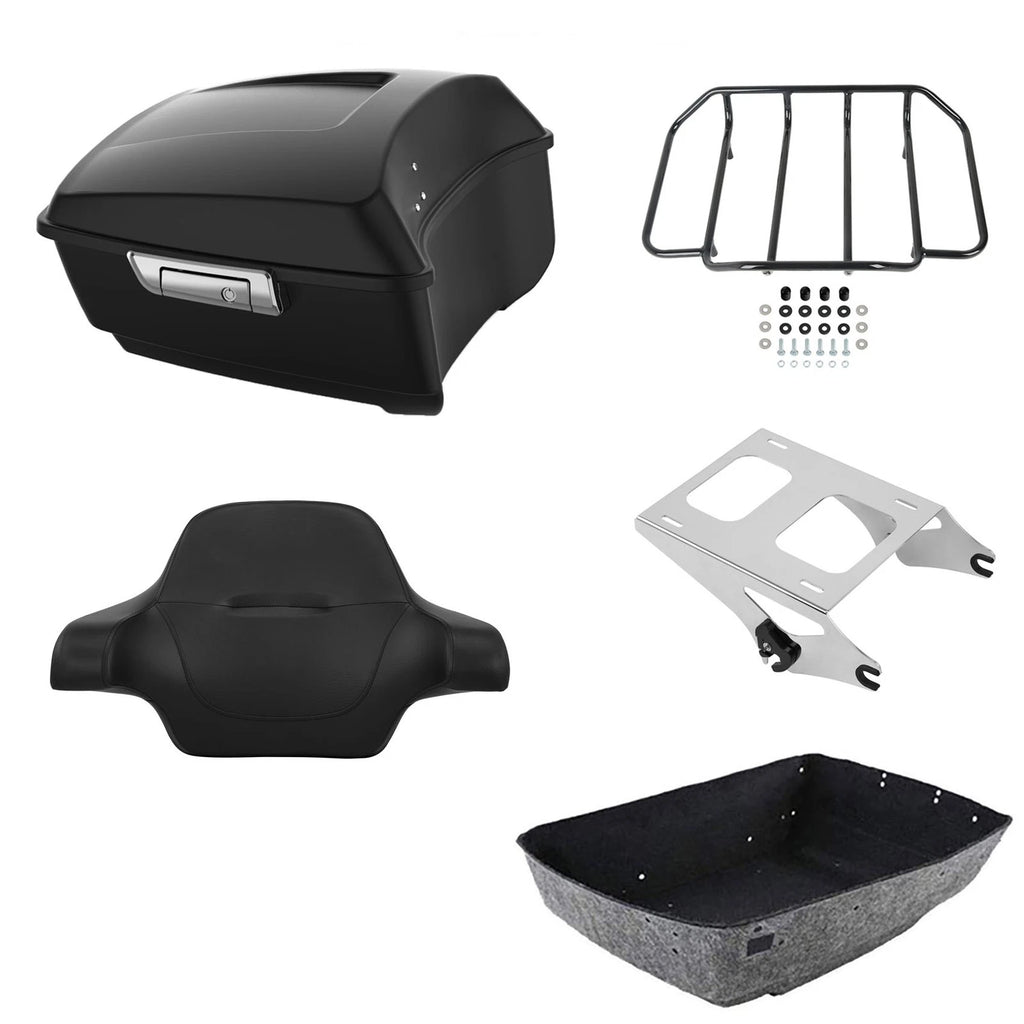 Trunk Luggage Backrest Mount Rack for Harley Road Glide (2014–2026)