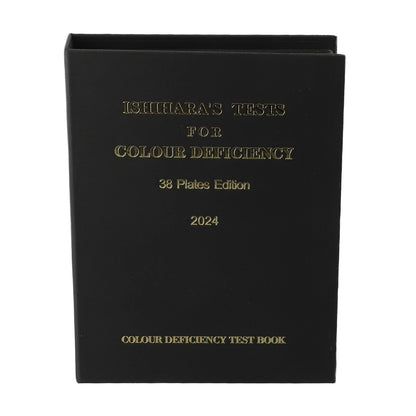 Set of 38 Ishihara Optometry Test Books for Color Blindness Evaluation (2024)